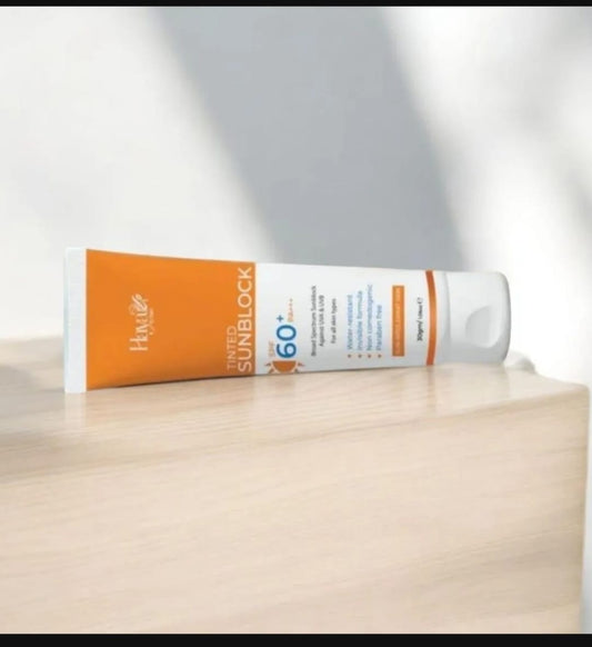 Haya Tinted Sunblock SPF 60+ β Daily Sun Protection