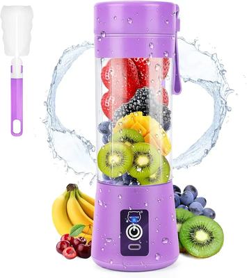 Portable 6-Blade Electric Juicer for Home & Travel