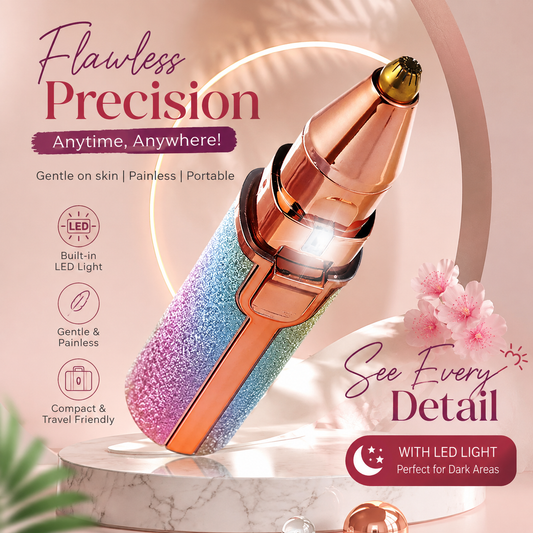 Rechargeable Women's Facial Hair Remover Pen Multicolor ABS